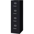 Scranton & Co Set of 2 Credenza Desk & Letter Width Vertical Filing Cabinet