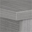 Scranton & Co Set of 2 Credenza Desk & Letter Width Vertical Filing Cabinet