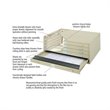 Scranton & Co 5 Drawer Metal 24