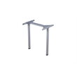 Scranton & Co Engineered Wood Side by Side Double Desks in Driftwood
