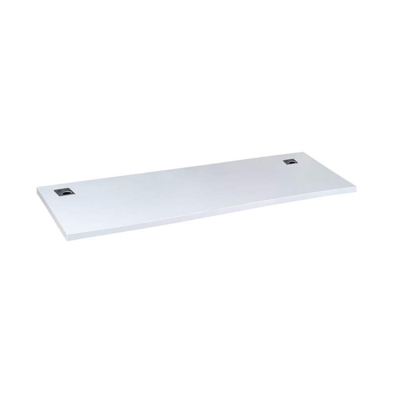 Scranton & Co Engineered Wood Side by Side Double Desks in White