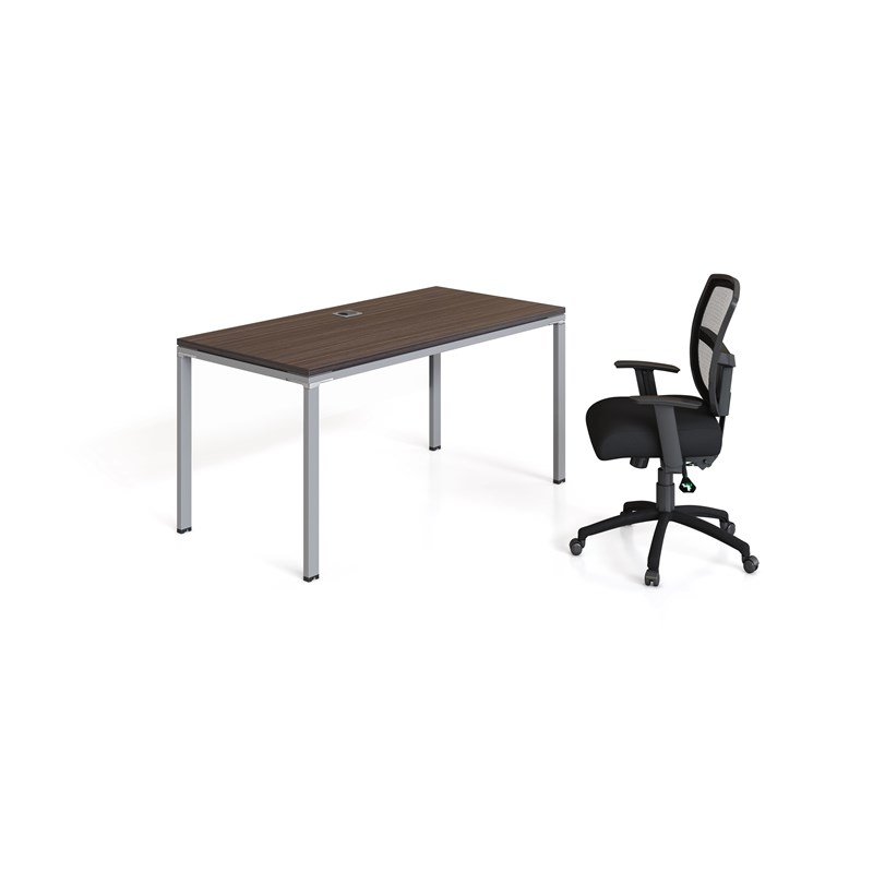 Scranton & Co Engineered Wood Single Desk 66