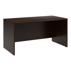 Scranton & Co Engineered Wood 60W x 30D Office Desk in Mocha Cherry