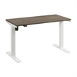 Scranton & Co Engineered Wood 48W Adjustable Standing Desk in Modern Hickory