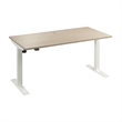Scranton & Co Engineered Wood 60W Adjustable Standing Desk in Natural Elm