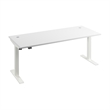 Scranton & Co Engineered Wood 72W Adjustable Standing Desk in White