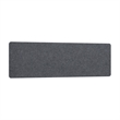 Scranton & Co Tackboard for 60W Cubicle Desk in Cool Charcoal Fabric
