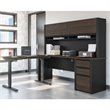 Scranton & Co 3 Piece Standing Desk Set in Antigua and Black