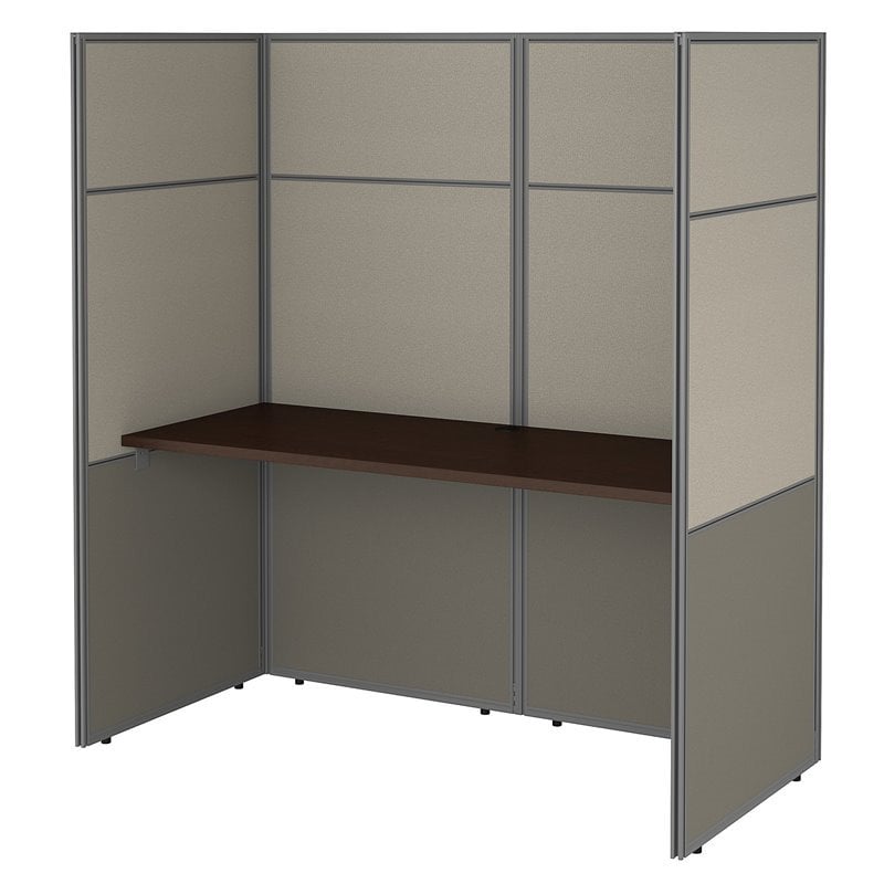 Scranton & Co Contemporary 60W Cubicle Desk with 66