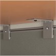 Scranton & Co Contemporary 60W 4 Person Cubicle Desk with 66