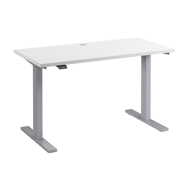 Scranton & Co Engineered Wood 48W Adjustable Standing Desk in White
