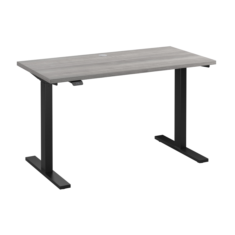 Scranton & Co Engineered Wood 48W Adjustable Standing Desk in Platinum Gray