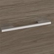 Scranton & Co Engineered Wood 36W Bookcase Hutch in Modern Hickory