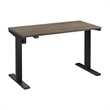 Scranton & Co Engineered Wood 48W Adjustable Standing Desk in Modern Hickory