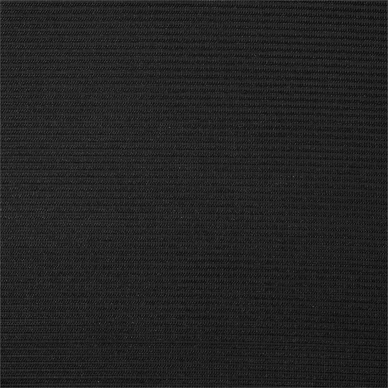 Scranton & Co Black Fabric Seat Manager's Chair with Adjustable Headrest