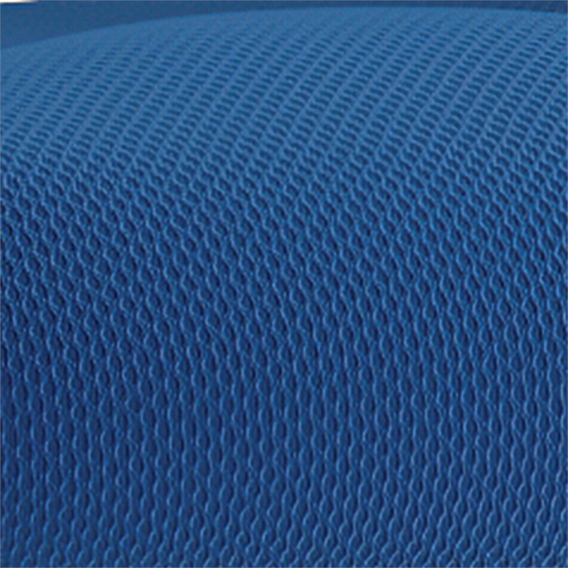 Scranton & Co Mid-Back Ergonomic Mesh Chair with Lumbar Support in Blue