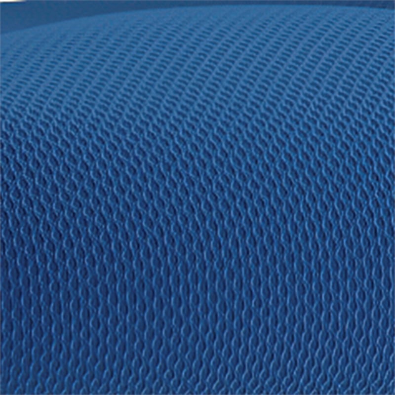 Scranton & Co Mid-Back Ergonomic Mesh Chair with Lumbar Support in Blue