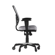 Scranton & Co Mid-Back Ergonomic Mesh Chair with Lumbar Support in Gray