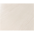 Scranton & Co Double Pedestal Executive L Desk in Ash White Finish