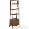 Scranton & Co 3 Piece Wood Etagere Bookcase Set with Shelves in Mahogany