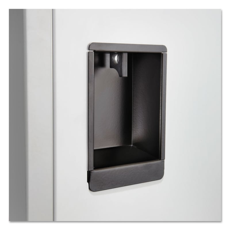 Scranton & Co Steel Double Tier Locker in Gray