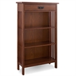 Scranton & Co 3-Shelf Bookcase in Mission Oak