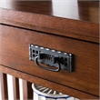 Scranton & Co 3-Shelf Bookcase in Mission Oak