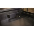 Scranton & Co L-Shaped Lift Top Desk in Umber Brown Finish with Dovetail Drawers