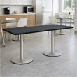 Scranton & Co Heavy Duty Graphite Nebula Conference Table 36