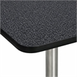 Scranton & Co Heavy Duty Graphite Nebula Conference Table 36