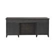 Scranton & Co Paradise Valley Executive Credenza in Saddle Brown