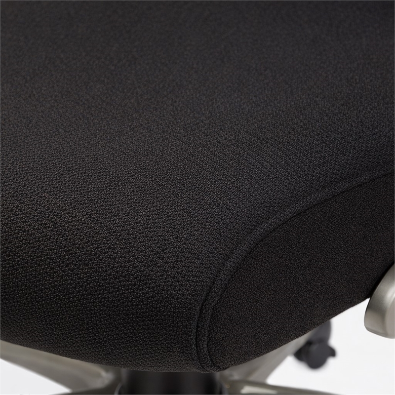 Scranton & Co Black Mesh Executive Chair with Lumbar Support