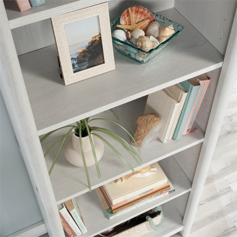 Scranton & Co 3-Shelf Bookcase in Glacier Oak Finish