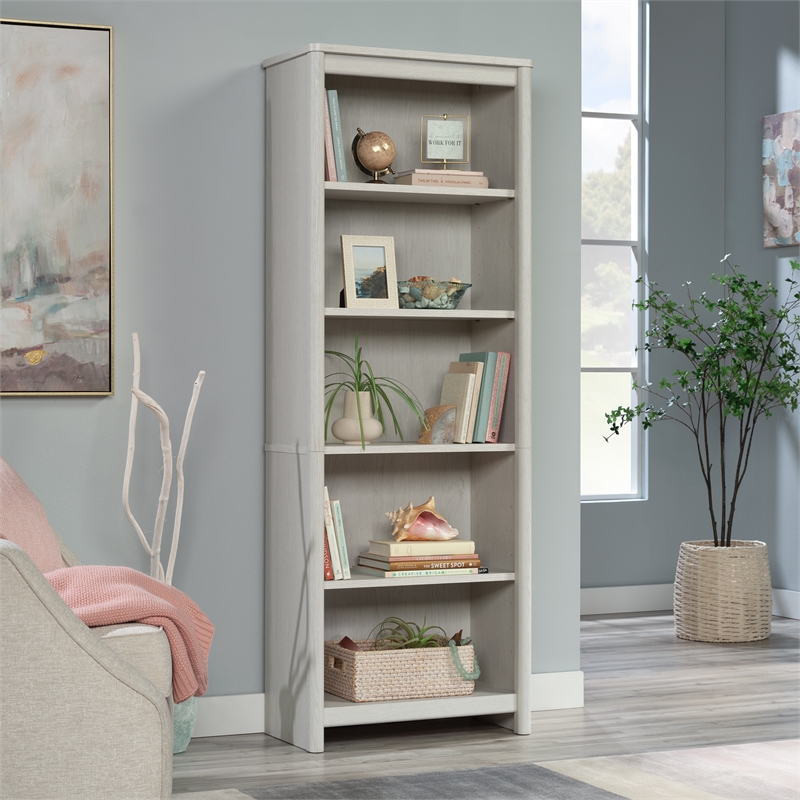 Scranton & Co 3-Shelf Bookcase in Glacier Oak Finish