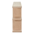 Scranton & Co Shelf with Open Design in Natural Wood 33
