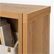 Scranton & Co Accent Bookcase with Fixed Shelves in Green Mist 70