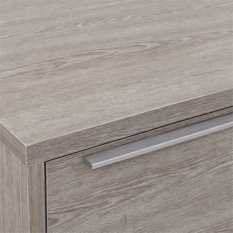 Scranton & Co 2-Drawer Lateral File Cabinet in Gray Laminate