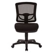 Scranton & Co ProGrid Mesh Task Chair Without Arms in Coal Fabric