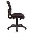 Scranton & Co ProGrid Mesh Task Chair Without Arms in Coal Fabric