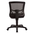 Scranton & Co ProGrid Mesh Task Chair Without Arms in Coal Fabric