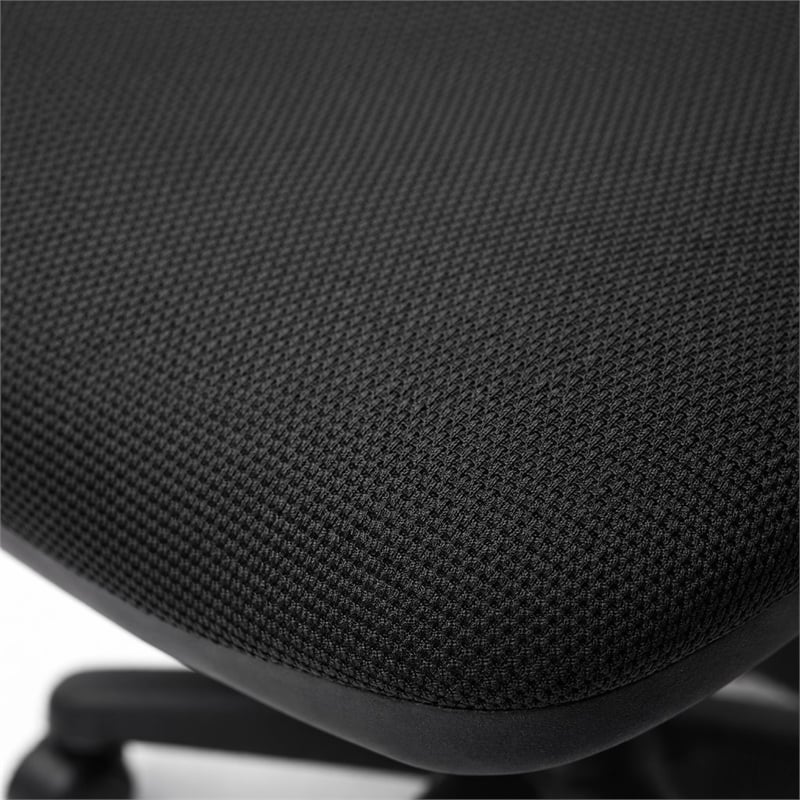Scranton & Co ProGrid Mesh Task Chair Without Arms in Coal Fabric