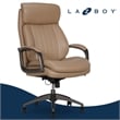 Scranton & Co High Back Executive Chair in Vegan Faux Light Tan Leather