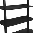 Scranton & Co Large Etagere Bookcase with File Drawer in Matte Black