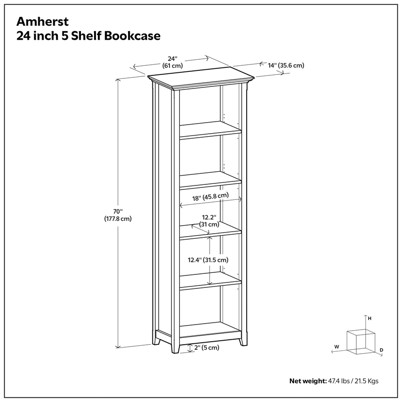 Scranton & Co Filing Cabinet in Natural Mango Wood