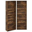 Scranton & Co Set of 2 6-Tier Bookshelf in Amber Pine Finish