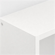 Scranton & Co Set of 2 6-Tier Bookshelf in White Finish