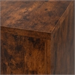 Scranton & Co Set of Two 5-Tier Bookshelves with Adjustable Shelf in Amber Pine