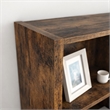 Scranton & Co Set of Two 5-Tier Bookshelves with Adjustable Shelf in Amber Pine