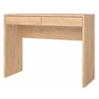 Scranton & Co Wilbur Home Office Writing Desk 2 Drawers Jackson Hickory