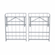 Scranton & Co Folding Platform Queen Base in Grey Powder-Coated Steel